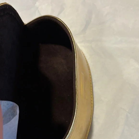 Tory Burch Metallic Gold Sunglasses Case - Picture 4 of 7